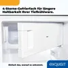Exquisit Kühlschrank KS185-4-HE-040E weiss | 190 l Produktbild-Vorschau 7