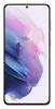 A close-up front view of a Samsung Galaxy S21+ 5G smartphone with a colorful abstract wallpaper displayed on its screen. Náhled obrázku produktu