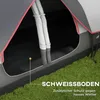 Campingzelt 6-8 Personen, Familienzelt 2 Räume, Tunnelzelt Produktbild-Vorschau 8