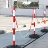 JOIEYOU závorový sloupek 4 kusy závory na parkoviště se 4 Náhled obrázku produktu 4