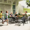 Outsunny Gartentisch Stahl 150x90 cm Wetterfest Balkontisch Produktbild-Vorschau 14