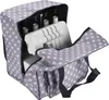 Phönix Overlocktasche Polka Dots grau Produktbild-Vorschau 2
