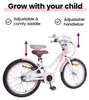 vidaXL Detský bicykel s pomocnými kolieskami, 18 palcov, Náhľad obrázku produktu 5