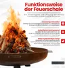 Moodz - Feuerschale Feet & Griff (Ø 80 cm) Produktbild-Vorschau 4