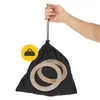 4FIZJO Holz-Gymnastikringe, 2 Stück, für Krafttraining, Produktbild-Vorschau 2