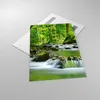 Bilder auf glas - Einteilig - Stream Wald Natur - 80x120cm Produktbild-Vorschau 2