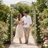 DanDiBo Arco di rose zincato Solido 140 cm Arco 96519 Anteprima dell’immagine prodotto 8