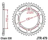 44 denti passo 530 tipo R479 NERO per Kawasaki GPX GPZ / Anteprima dell’immagine prodotto 1