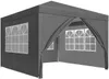 GOTEL Zahradní party stan / altán 3 × 3 m se 4 bočními Náhled obrázku produktu 1