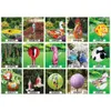 Rosenkugel rot verspiegelt Gartenflair 12cm Produktbild-Vorschau 2