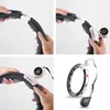 Hhm15 Hula Hop Nero Con Magnete E Peso + Contatore Hms Anteprima dell’immagine prodotto 13