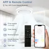 Chytrý stropní ventilátor se světlem a dálkovým ovládáním Náhled obrázku produktu 2