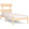 vidaXL Massivholzbett 90x190 cm Produktbild-Vorschau 1
