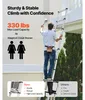 SucceBuy teleskopický rebrík 3740 mm, hliníkový skladací Náhľad obrázku produktu 2