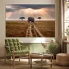 MuchoWow® Poster Elefant - Tiere - Wiese - Sonne 180x120 cm Produktbild-Vorschau 3