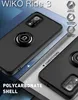 Wiko Ride 3 Hülle, Ring Halter Ständer Matte Transluzent Produktbild-Vorschau 2