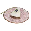 Christbaumschmuck 9,5cm Keramik Kuchenstück Figur Rosa Produktbild-Vorschau 2