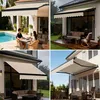 Tenda da sole Izrielar elettrica con telecomando, Anteprima dell’immagine prodotto 7