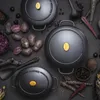 BALLARINI BELLAMONTE Cast iron pot oval 4.5 ltr  black Voir les images du produit 14