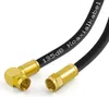 Koaxkabel gewinkelt 90° - F-Stecker gerade 135 dB UHD 4K HD Produktbild-Vorschau 6