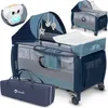 Lionelo Sven Plus 2in1 Baby Bett Laufstall Baby bis 15 kg Produktbild-Vorschau 1