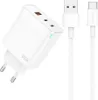 65W USB-C Schnellladegerät PD mit 3-Ports Kompaktes Produktbild-Vorschau 1