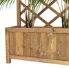 Dorothy - Jardinière en bois de cèdre imprégné avec Voir les images du produit 3