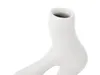 Present Time – Vase Organic Swirls – Weiß Produktbild-Vorschau 4