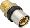 Pipetec Pressfitting Übergang Kupplung 20x2 mm 1/2 Zoll AG Produktbild-Vorschau 1
