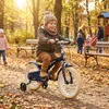 DERYAN Luxe Detský Bicykel 12 Palcov - 3 v 1 Odrážadlo s Náhľad obrázku produktu 7