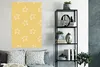 MuchoWow® Poster Sterne - Orange - Muster 80x120 cm - Produktbild-Vorschau 4