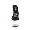 ADORE-701 Damen Slipper von Pleaser, Schwarz Transparent , Produktbild-Vorschau 2