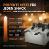 Sommertal DF3600 Doppel Fritteuse mit Öl 2x 3L 2x 1800W – Produktbild-Vorschau 5