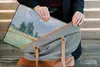 MuchoWow® Laptop Hülle 15 Zoll Das Weizenfeld - Gemälde von Produktbild-Vorschau 7