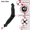 KOTARBAU® Regalwinkel Schwarz Metall Stahl 150x150 mm Produktbild-Vorschau 5