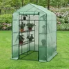 Skleník Vale s policemi 120 x 170 x 194 cm Fóliový skleník Náhled obrázku produktu 2