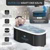 Eishelden Premium ovales Eisbad (130 cm) XL Komplettset - Produktbild-Vorschau 2