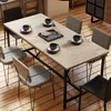 HOMCOM Tavolo da pranzo per 6-8 persone: moderno tavolo da Anteprima dell’immagine prodotto 8