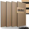 AREBOS Chêne Panneaux acoustiques 120x60 - Jeu de 4 Voir les images du produit 1