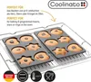 Coolinato Silikon Lebkuchen Backformen 2tlg. GRAU Produktbild-Vorschau 4