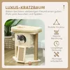PawHut Kratzbaum 57 cm Kleiner Katzenbaum mit Katzenhöhle, Produktbild-Vorschau 4