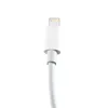 A close-up of a white charging cable with a lightning connector. Produktbild-Vorschau