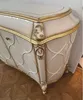 Casa Padrino Luxus Barock Sideboard Weiß / Antik Gold 254 Produktbild-Vorschau 3