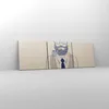 Bild auf Leinwand - Leinwandbild - Mann Pfeife - 90x30cm - Produktbild-Vorschau 4