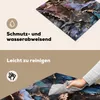KitchenYeah© Herdabdeckplatte Marmor - Gold - Rosa , Produktbild-Vorschau 2