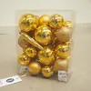 Goldenes Christbaumschmuck-Set 33-teilig, kindersicher, Produktbild-Vorschau 6