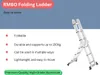 RMBO Klappleiter 4x3, Klappbar Multifunktionsleiter, 3,58m Produktbild-Vorschau 4
