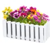 Balkon Box Flowerpot Planter Box Plot White W 38cm 6 L Náhled obrázku produktu 1