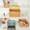 Creative Home 4 x Malý prútený košík  40x30x24 cm | Sada 4 Náhľad obrázku produktu 5