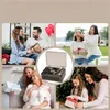 CD přehrávač s reproduktory, přehrávač CD, FM rádio s Náhled obrázku produktu 8